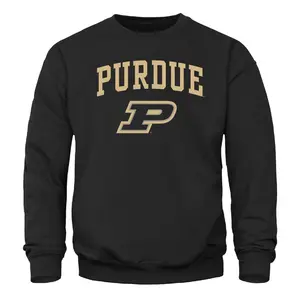 Purdue University Heritage Sweatshirt (Black)