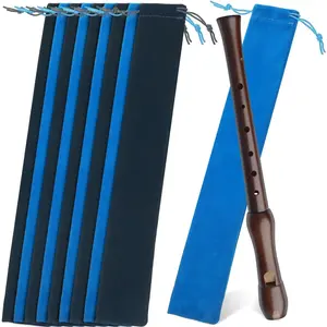 10 count Recorder Bag Flute Storage Case Bag Vertical Flute Case Lightweight Flute Case Cover for Recorders  Instrument