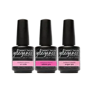 Tammy Taylor Sweethearts Gelegance Gel Polish Bundle - Color - Includes Cute, Adore You & Sugar Pie - Nail Care Essentials