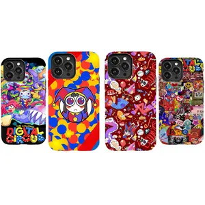 The Amazing Digital Circus Themed Phone Case Protection, Shockproof, Anti-Drop, Anti-Fingerprint For IPhone 17-11, Pro Max, Pro Plus, and Samsung S26-22 Protection Safety