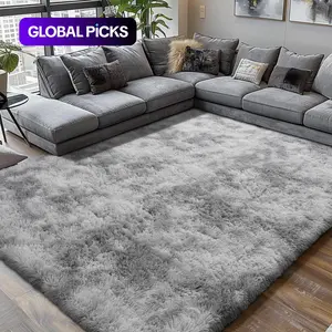 Fluffy Shag Area Rug, Plush Indoor Carpet for Bedroom, Living Room & Dorm, Kid-Friendly Nursery Rug, Decorative Soft Shaggy Rug for Home Decor, Fluffy Modern Rug