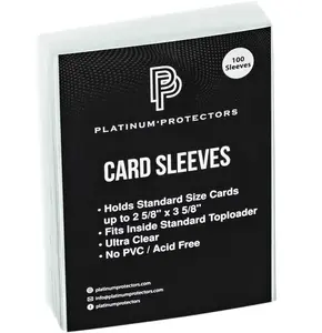 Starter Pack Bundle — 25 Toploaders + 100 Penny Sleeves