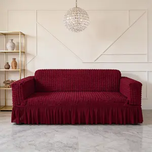 1 Piece Sofa Cover Elastic Living Room Sofa Cover Pet Anti-Dirty Universal Sofa Protector Home Decoration Sofa Cushion Cover New Year Gift