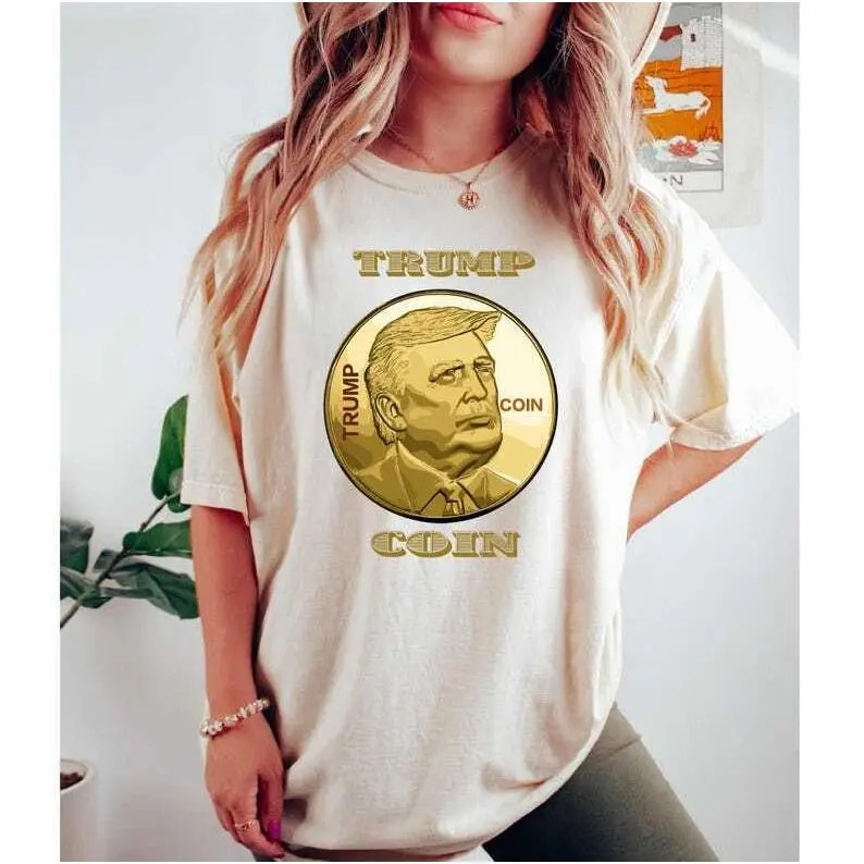 Trump Meme Coin Shirt, Make Crypto Great Again Tshirt, Make America Great Again Coin Tee, Fight, Fight, Fight Coin Shirt - arn119