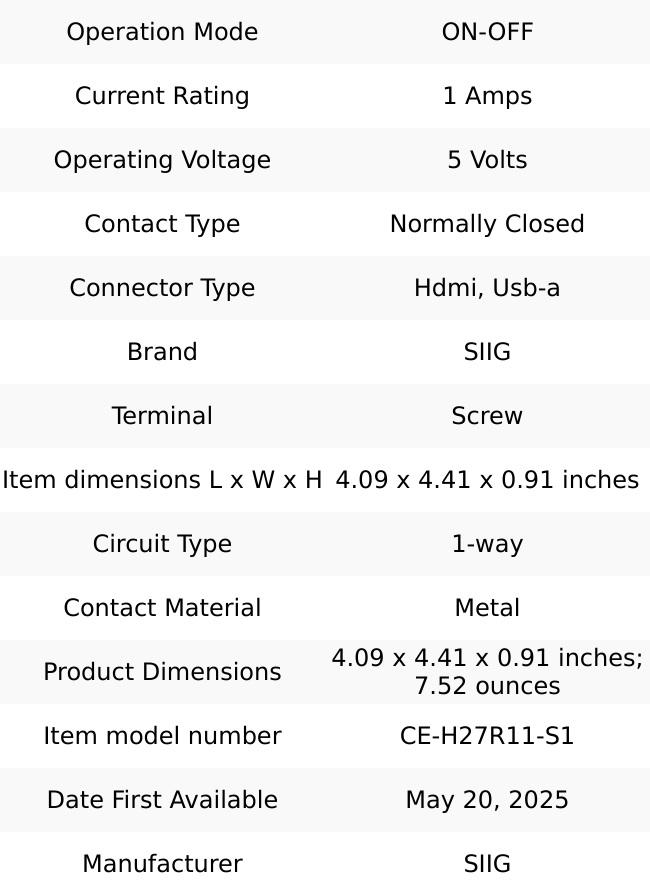SIIG HDMI 4K30Hz KVM Over IP Extender - 394ft - Over IP KVM Extender - One to Many - HDMI Loop-Out - Downscaler - Low-Latency (CE-H27R11-S1)
