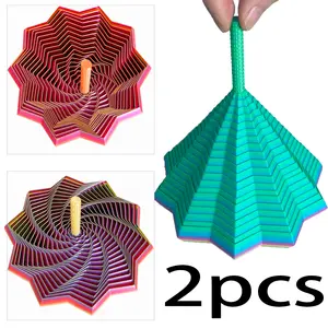 Expanded Sensory Stress-Relieving Star-Shaped 3D Printed Ornaments Octagonal with Handles Fun Adult New Year Gift Stress-Relieving Toy for Halloween Christmas and Festivals cat home decor display decoration party event Luminous Mini Cartoon Dragon statue