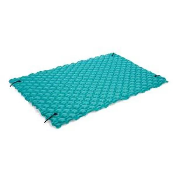 212 MAIN Intex 56841EP Giant Inflatable Water Play Mat - Blue Inflatable Pool Lounge for Aquatic Fitness & Outdoor Sports