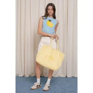 Round neck jacquard knit sleeveless top