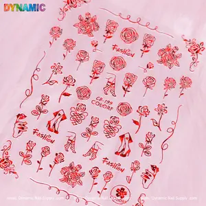 hand writing art (red) (CB 199)