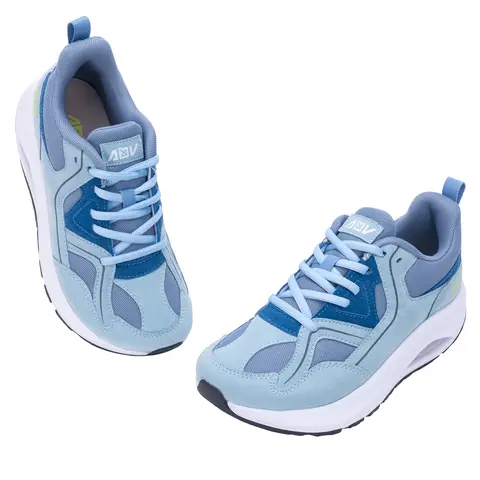 AOV Women’s Arch Support Sneakers Wide Toe Athletic Walking Shoes for Daily Casual and Outdoors, Breathable Air Upper, Removable Insoles with Detachable Arch Pads, Non-Slip Durable Rubber Outsole, All-Season
