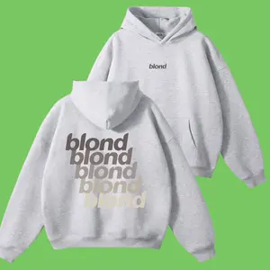 Frank Ocean Blond Hoodie 2 Sides, Minimalist Gradient Text Sweatshirt with Front & Back Print, Cozy Aesthetic Streetwear Pullover, Unisex, Full Color, Full Size, Gift For Fans        Hỏi ChatGPT