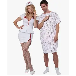 Fantasy Nurse & Patient - Couples Costume - Adult - 4 Sizes
