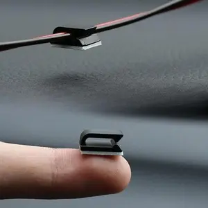 Self Adhesive Car GPS Cable Clip, 50pcs Car Wire Management & Organizer, Self Adhesive Cable Clip, Wire Management Clip, Home Organizer, Home Cable Organization, Extension Cable Organizer