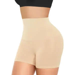 Shapewear Tummy Control, Shorts Slip Shorts for Under Dress, Womens Boyshorts Underwear Seamless Shorts Anti Chafing Fit Breathable Elastic Womenswear leggings leggings women