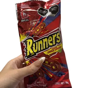 10-Pack, Runners Barcel Small bag, Snack Crunchy Crispy Flavor Chip