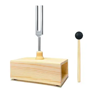 432 Hz Tuning Fork with Resonance Box,For Sound Healing,Tuning Fork Resonance Teaching, Hearing Tests, Meditation US