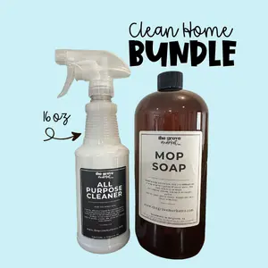Clean Home Bundle – Mop Soap + All Purpose Cleaner ($22 Deal)