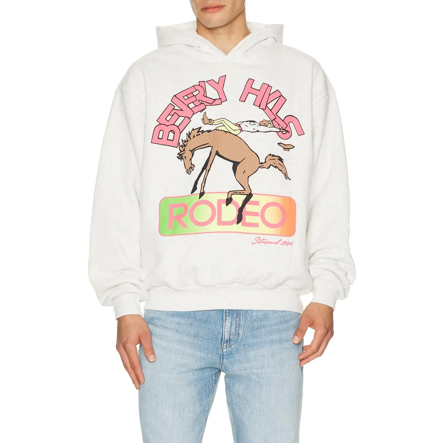 Stay Cool x REVOLVE Rodeo Hoodie in Heather Grey
