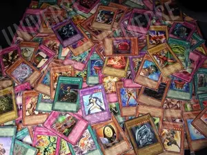 Mega Lot of 1000 Assorted Yugioh Cards by Konami