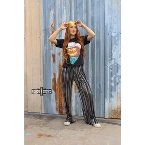 Ruffled Cup Pants