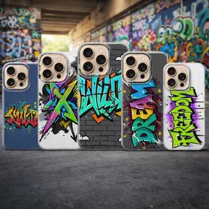 Graffiti Street Art Phone Case – Urban Hype Aesthetic Cover for iPhone 17 16 15 14 13 12 11 X & Samsung Galaxy S25 S24 S23