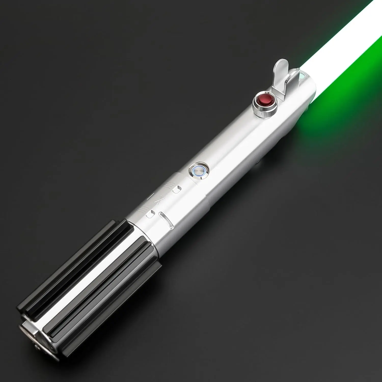 ANASABER Detachable Rechargeable Force FX Dueling Lightsaber - Metal Hilt, Motion Control, 16 Sound Fonts, 12 RGB Colors, Smooth Swing | Ideal Cosplay Toy Sword Gift for Kids & Adults, Detachable Light Saber, Rechargeable Light Saber, Led Sword