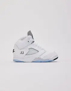 Jordan Air Jordan 5 Retro 'White Metallic' Pre-School
