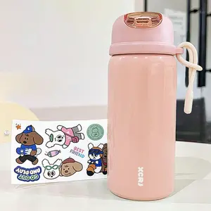 Stainless Steel Vacuum Bottle, High-End Insulated Cup, Long-Lasting Temperature Lock, Leak-Proof Design, Ideal for Commute, School, Outdoor Activities