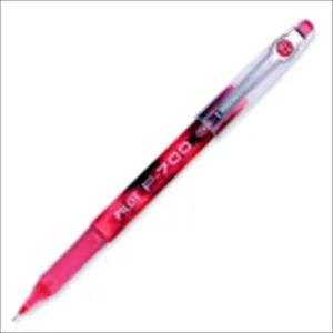 PILOT 1065570 P700 Gel Ink Rollerball Pen, Red Ink & Barrel, Pack - 12