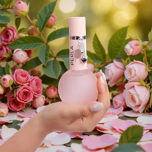Mirada Perla Pour Femme 3.4 oz 100 ML Eau de Parfum for Women with Elegant Rose Scent
