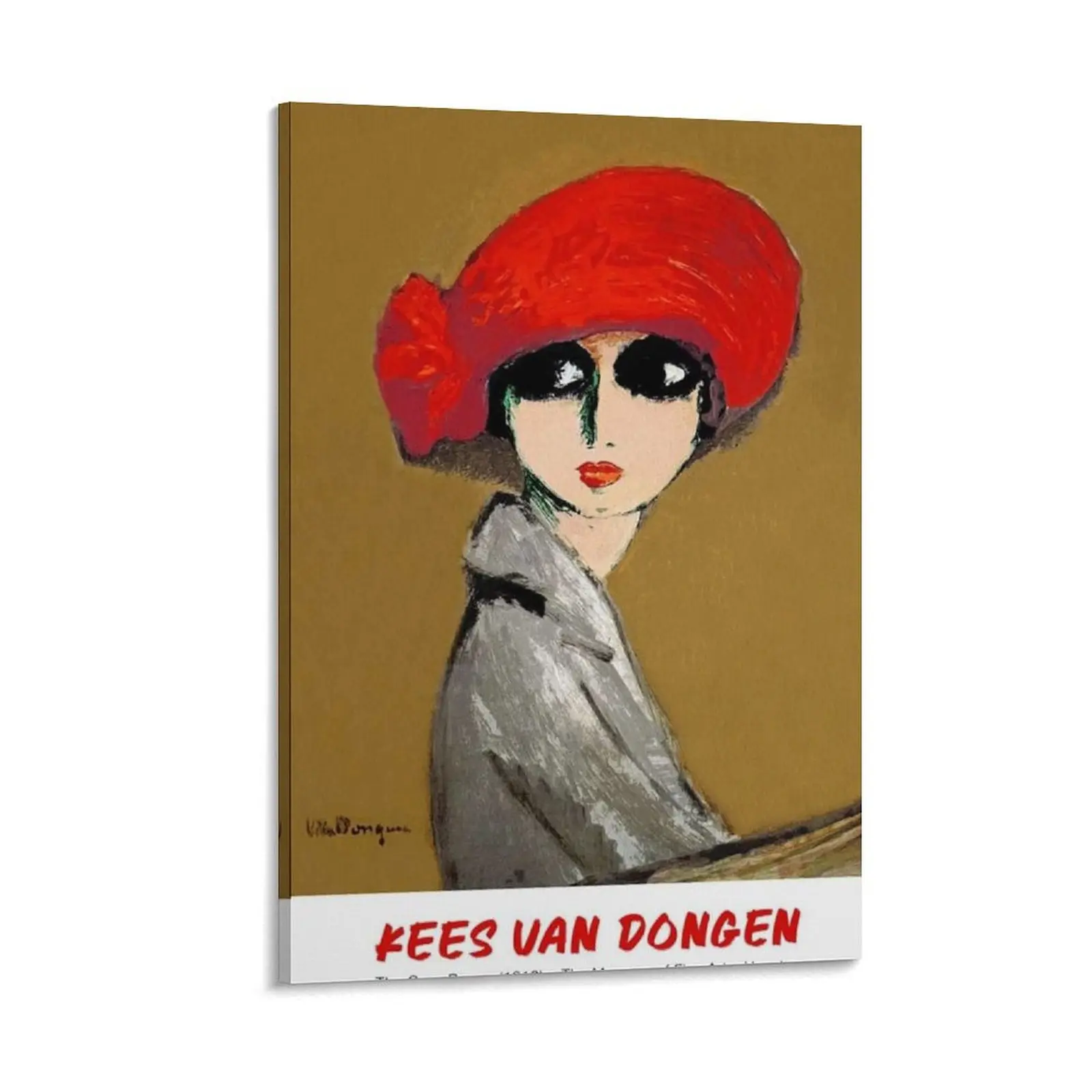 The Corn Poppy Art Print Kees Van Dongen Gallery Wall Exhibition Poster Canvas Poster Bedroom Decor Sports Landscape Office Room Decor Gift Frames Ornaments Artistic Decoration Photo Hanging