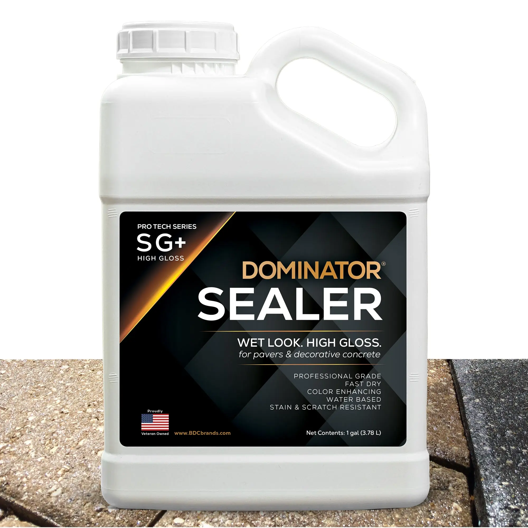 DOMINATOR SG+ -  High Gloss Paver Sealer (Wet Look)