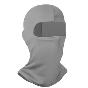 Balaclava Face Mask, Summer Cooling Neck Gaiter, UV Protector Motorcycle Ski Scarf for Men/Women black unisex face covers & mask