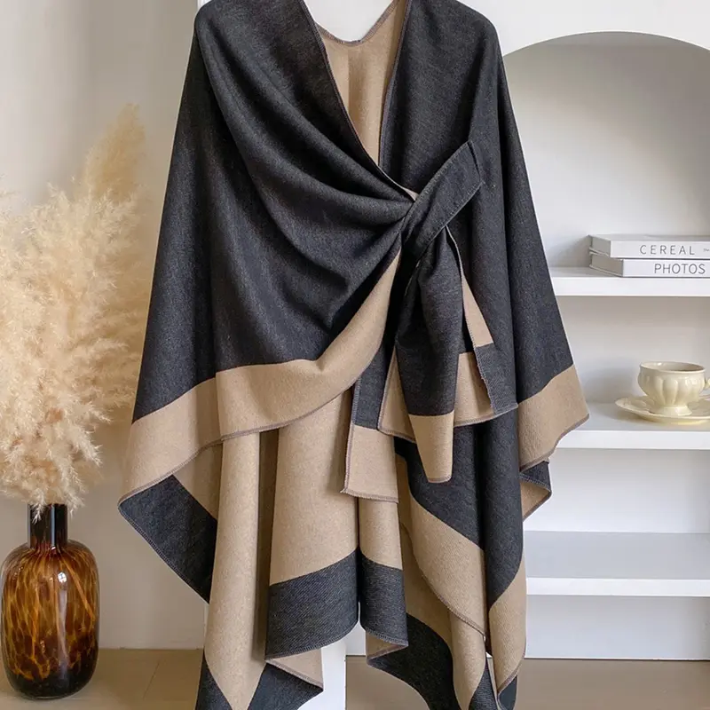Elegant Women's Plain Shawl, Versatile Shawl, Boho Style Scarf, Fashionable Daily Accessory, Perfect Gift Choice, Rich Colors & Premium Fabric, Top Comfort Level, Casual Soft Scarf