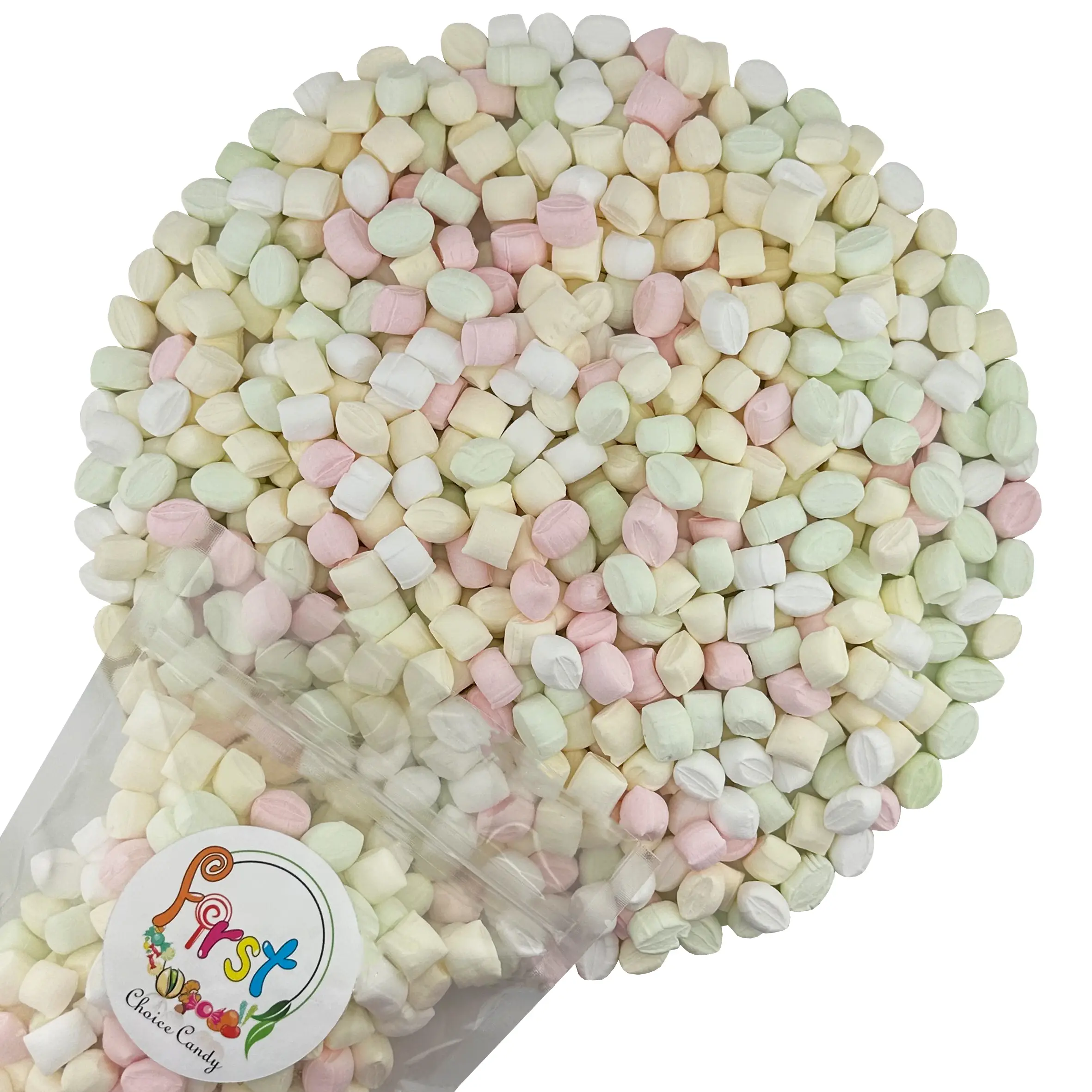 ASSORTED PASTEL COLOR BUTTERMINTS 2LB BAG ASSORTED PASTEL COLOR BUTTERMINTS 2LB BAG