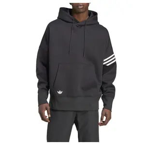 adidas Mens Neuclassics Hoodie Casual Outerwear Casual - Black