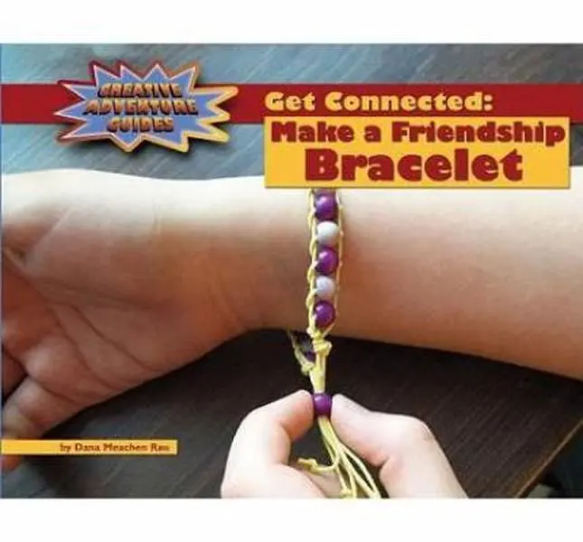 Used Very Good Friendship Bracelet DIY Book - Rau, Dana Meachen (Library Binding) - Step-by-Step Jewelry DIY Guide for Beaded Bracelets Creation (School & Educational Office Stationery Supply), 0.65 Pounds