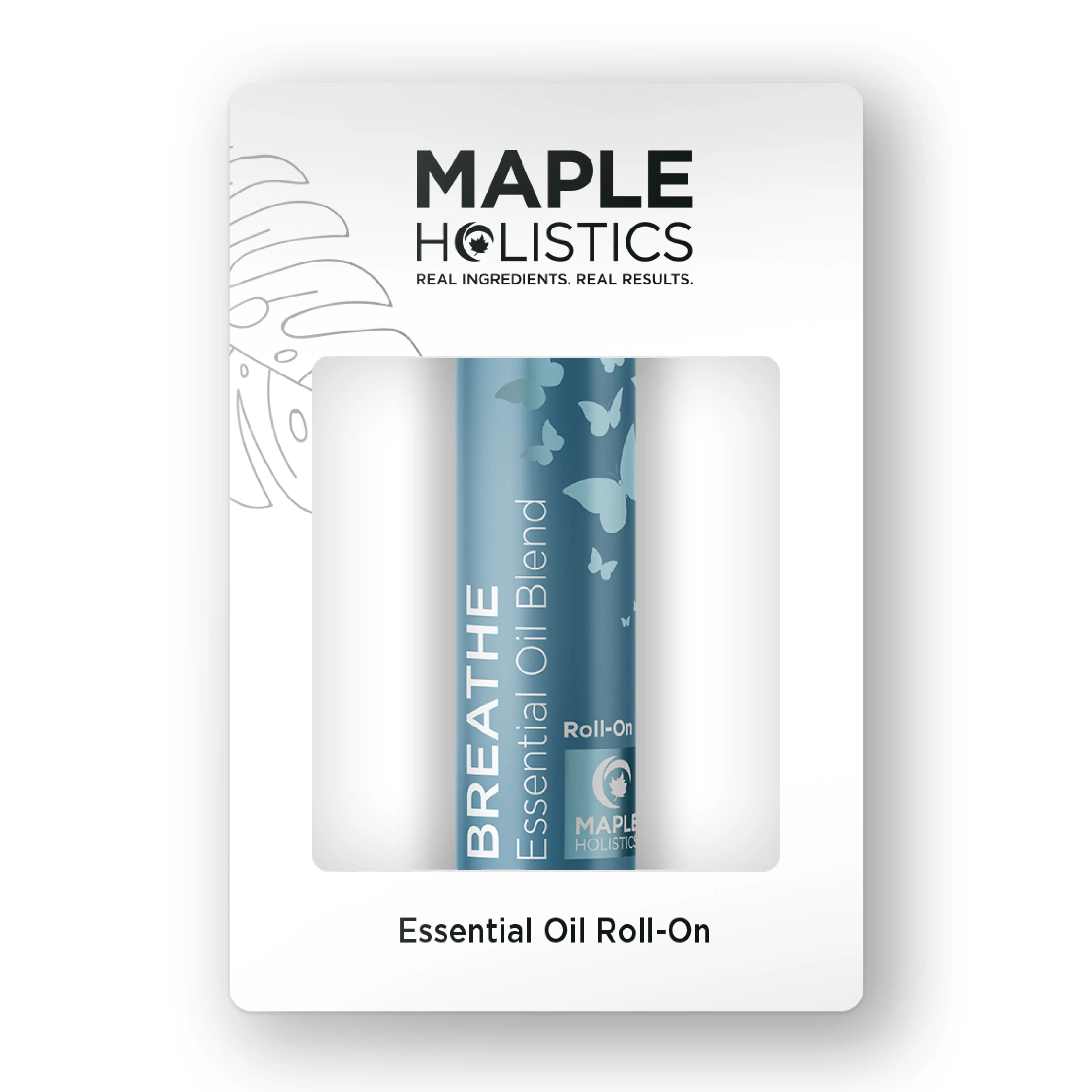 Maple Holistics Breathe Essential Oil Roll On - Aromatherapy Essential Oil Roller with Invigorating Essential Oils - Refreshing Essential Oil Blend
