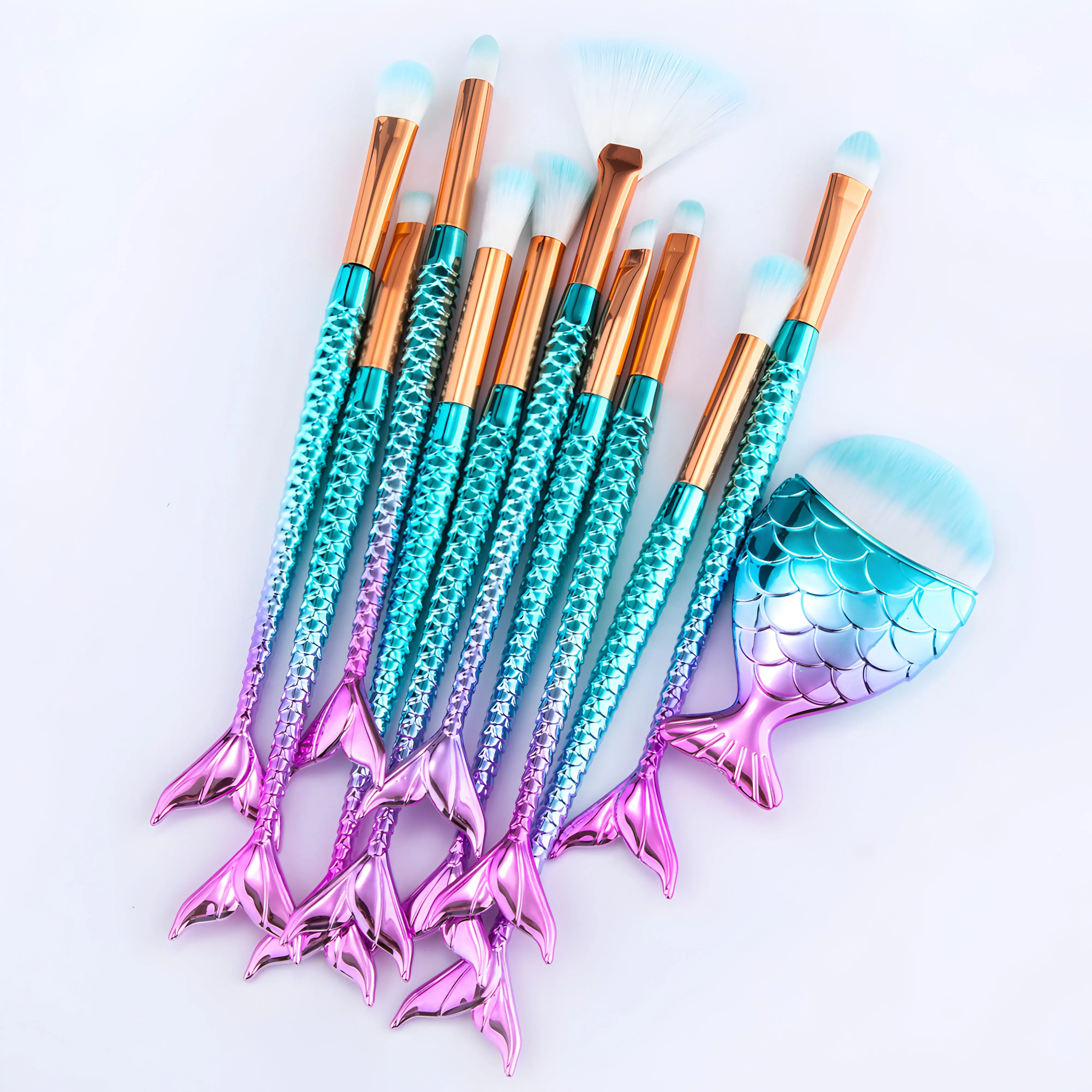 Magical Mermaid Makeup Brushes