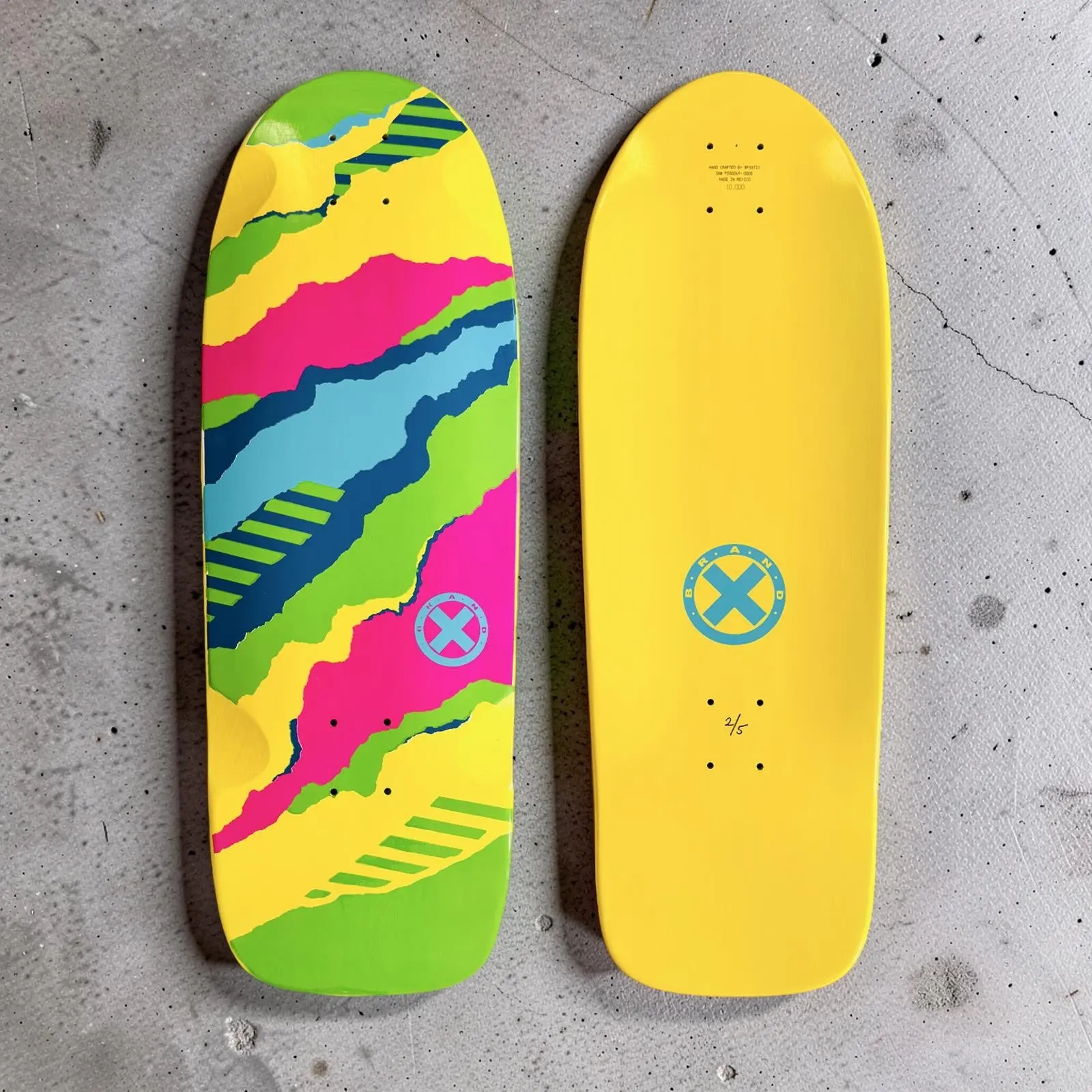 Circle-X HAND-PAINTED., LIMITED EDITION 10"x30" (1 of 5)