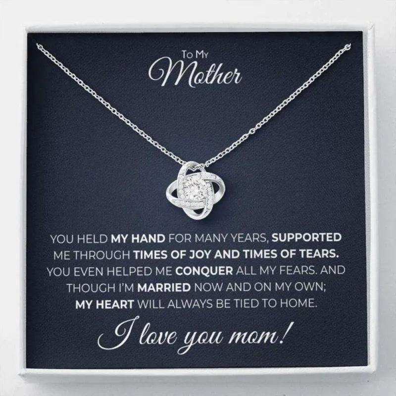 Mom Necklace, Stepmom Necklace, To My Mom Necklace Gift For Mother, Mother’S Day Gift For Mom From Daughter Son, Beautiful Necklace Gifts for Mom - Perfect Mother's Day Jewelry, Thoughtful & Meaningful Gift for Mother