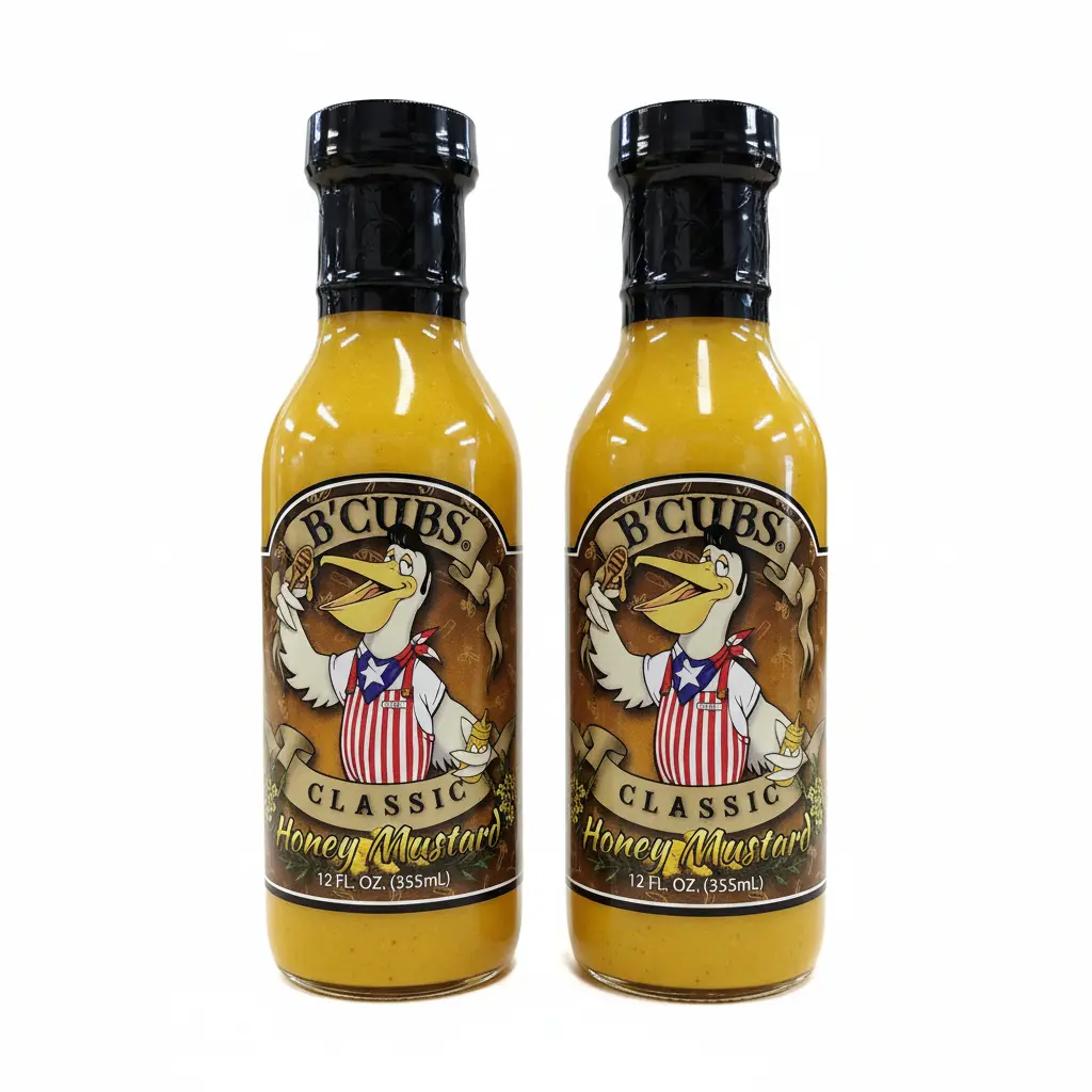 B'Cubs® Classic Honey Mustard – 2-Pack