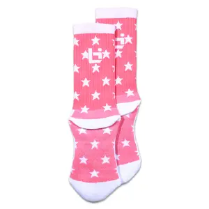 Star Socks in Pink