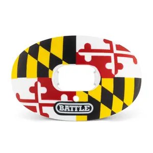 Maryland Flag Oxygen Football Mouthguard