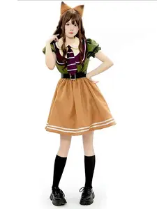 Animal Judy Hopps Halloween Cosplay Costume, City Rabbit Police Officer Zoo Costume, Fitted Solid Dress, All Seasons Fancy Dress Up Gifts