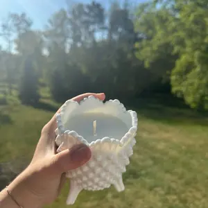 Large White Oak and Vanilla Scented Candle