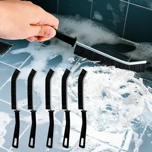 5-Piece Hard Bristle Crevice Cleaning Brushes Set! Multifunctional Deep Cleaning Tool for Bathroom, Kitchen, Tile, Window Gaps, Toilet Corner, Sink Gap Scrubber! Stiff Bristle Brush Cleaner for Narrow Space Scrubbing, Dirt, Dust & Grout Removal!