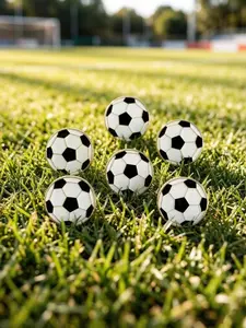 World Cup Football Enamel Badges Set of 3/6, Mini Soccer Backpack Charms, Perfect for Match Day Wear, Sports Accessories