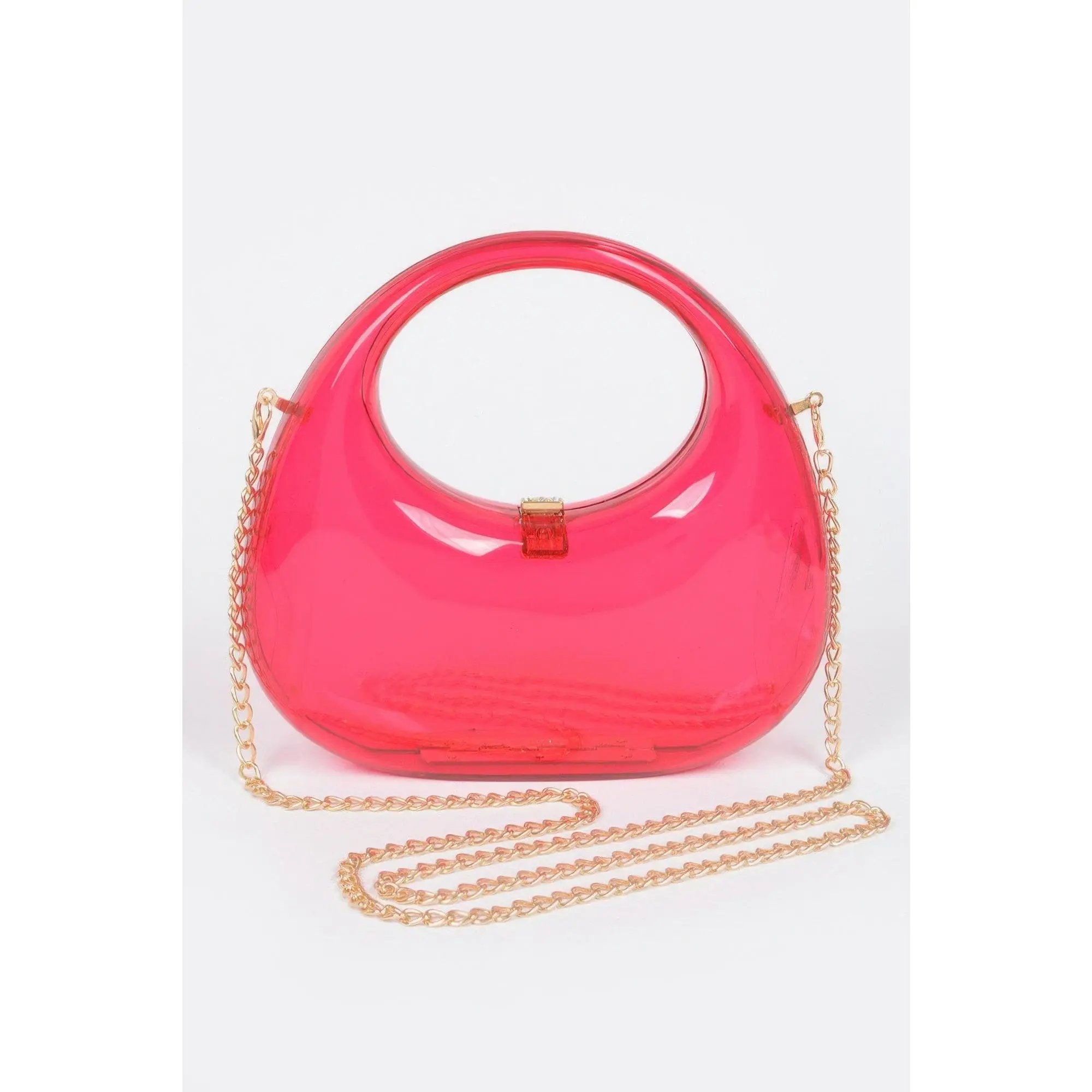 Transparent Acrylic Clutch