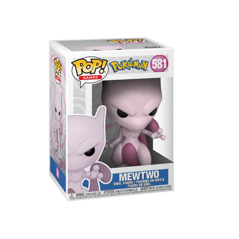 Funko Pop! Pokemon - Mewtwo #581 Collectible Pop Vinyl Figure